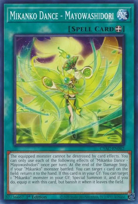 Mikanko Dance - Mayowashidori — Cyberstorm Access — Yu-Gi-Oh!