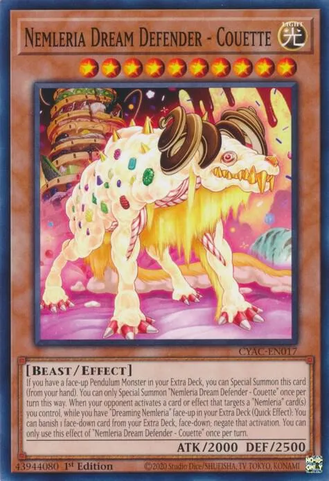 Nemleria Dream Defender - Couette — Cyberstorm Access — Yu-Gi-Oh!