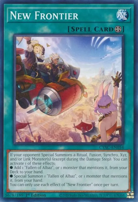 New Frontier — Cyberstorm Access — Yu-Gi-Oh!