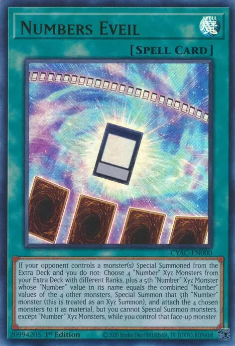 Numbers Eveil — Cyberstorm Access — Yu-Gi-Oh!