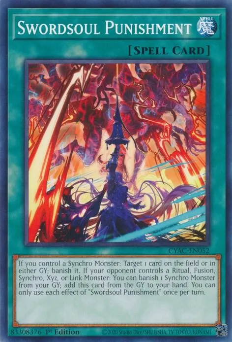 Swordsoul Punishment — Cyberstorm Access — Yu-Gi-Oh!