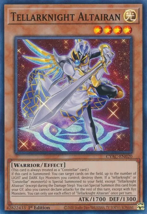 Tellarknight Altairan — Cyberstorm Access — Yu-Gi-Oh!