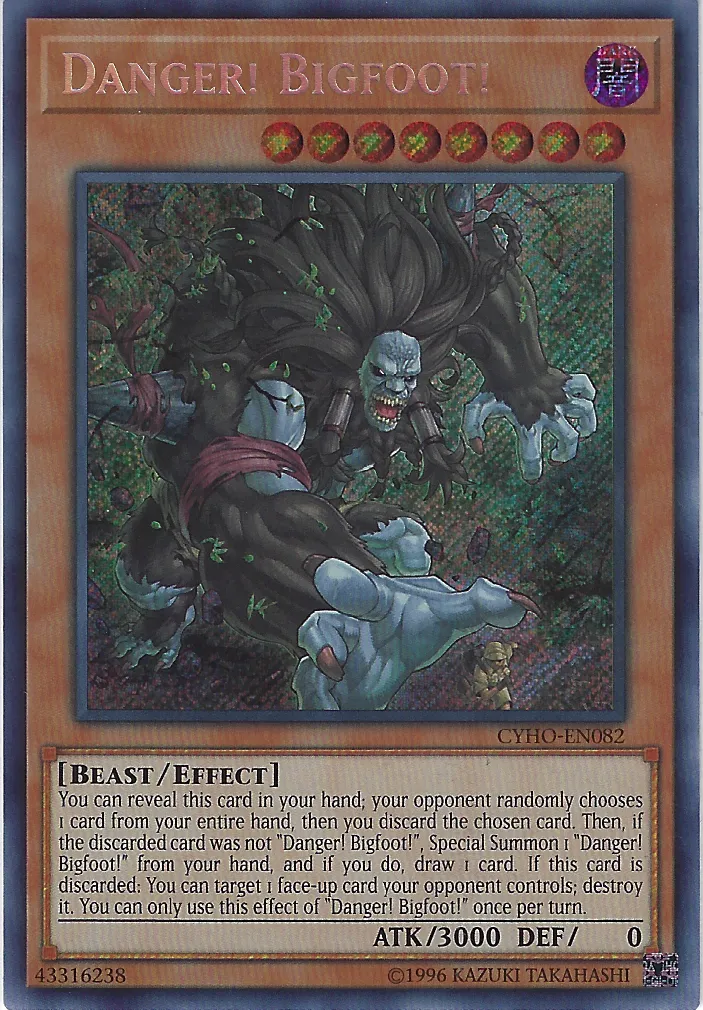Danger! Bigfoot! — Cybernetic Horizon - Unlimited — Yu-Gi-Oh!