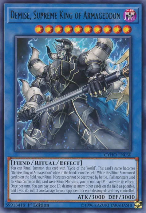 Demise, Supreme King of Armageddon — Cybernetic Horizon — Yu-Gi-Oh!