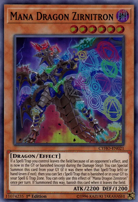 Mana Dragon Zirnitron — Cybernetic Horizon — Yu-Gi-Oh!