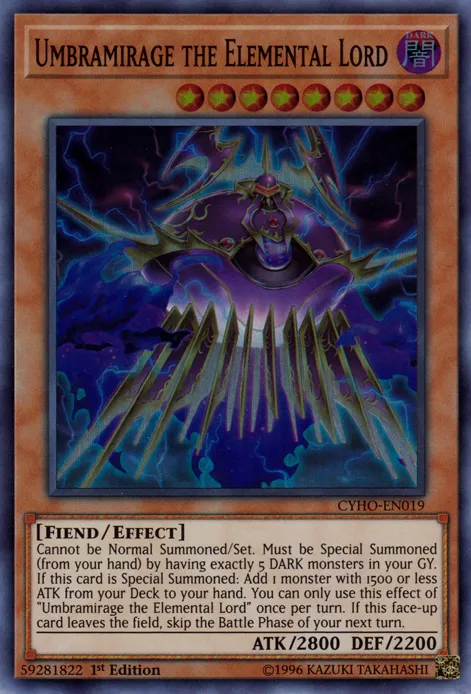 Umbramirage the Elemental Lord — Cybernetic Horizon — Yu-Gi-Oh!