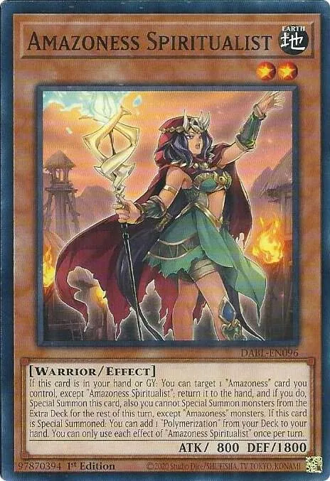 Amazoness Spiritualist — Darkwing Blast — Yu-Gi-Oh!