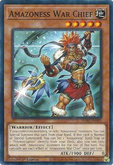 Amazoness War Chief — Darkwing Blast — Yu-Gi-Oh!