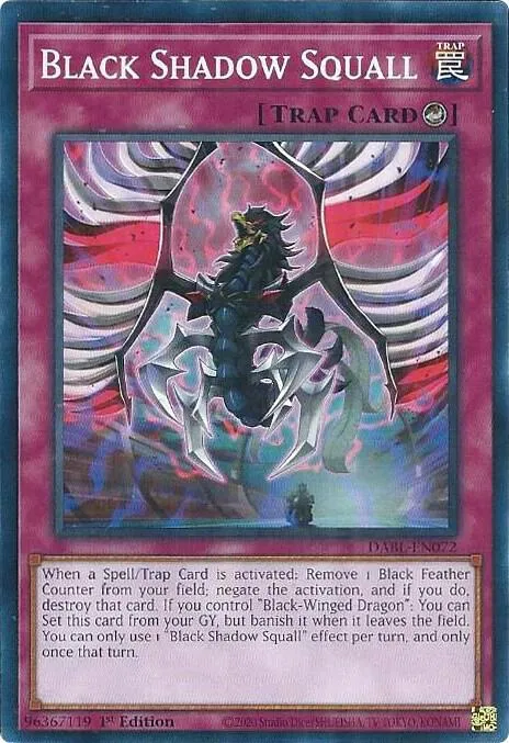 Black Shadow Squall — Darkwing Blast — Yu-Gi-Oh!