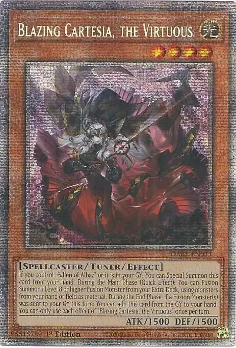 Blazing Cartesia, the Virtuous — Darkwing Blast — Yu-Gi-Oh!