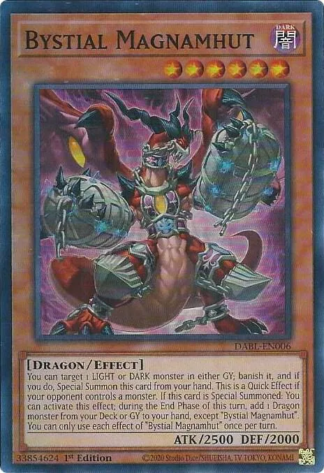 Bystial Magnamhut — Darkwing Blast — Yu-Gi-Oh!