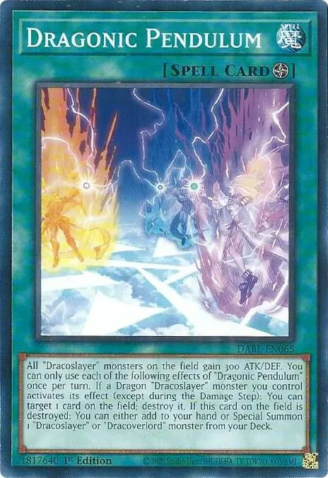 Dragonic Pendulum — Darkwing Blast — Yu-Gi-Oh!