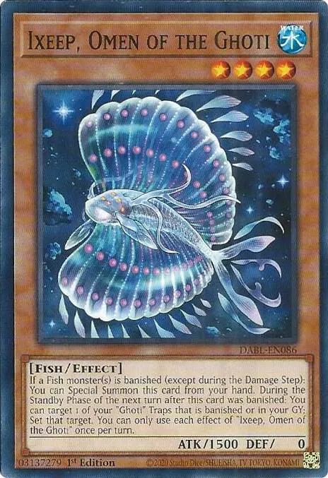 Ixeep, Omen of the Ghoti — Darkwing Blast — Yu-Gi-Oh!
