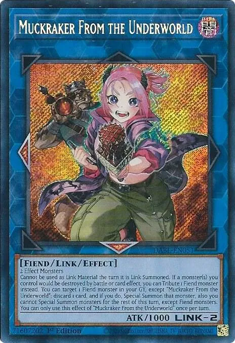 Muckraker From the Underworld — Darkwing Blast — Yu-Gi-Oh!