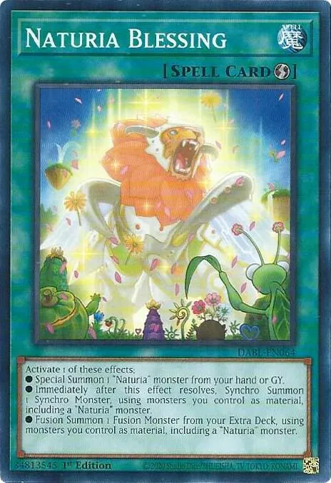 Naturia Blessing — Darkwing Blast — Yu-Gi-Oh!
