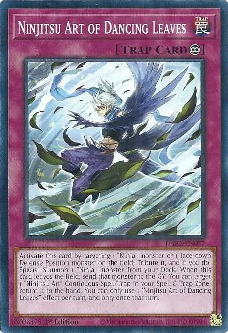 Ninjitsu Art of Dancing Leaves — Darkwing Blast — Yu-Gi-Oh!