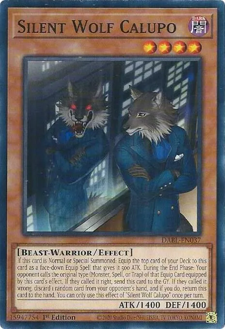 Silent Wolf Calupo — Darkwing Blast — Yu-Gi-Oh!