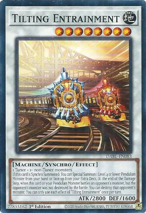 Tilting Entrainment — Darkwing Blast — Yu-Gi-Oh!