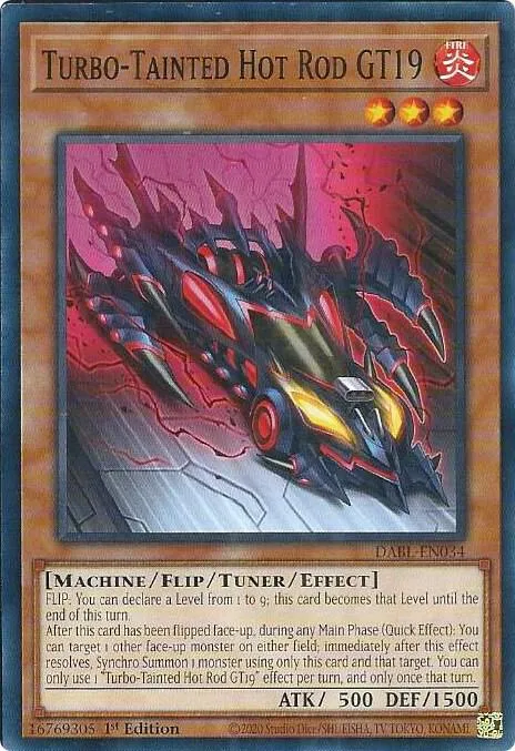 Turbo-Tainted Hot Rod GT19 — Darkwing Blast — Yu-Gi-Oh!