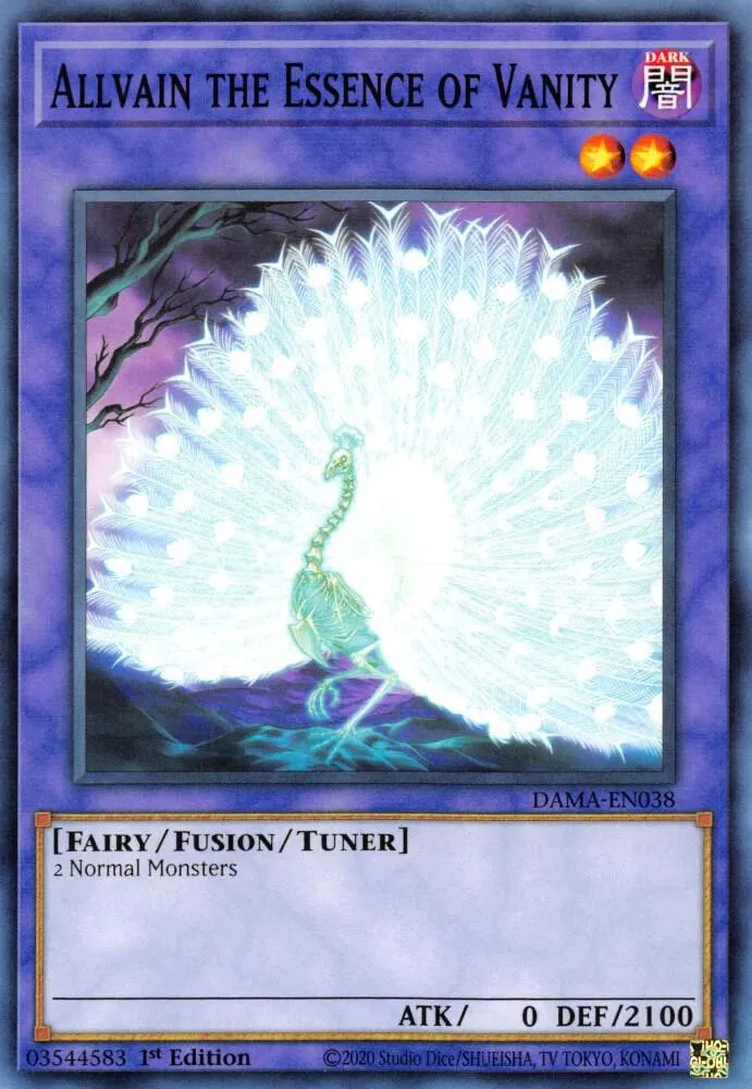 Allvain the Essence of Vanity — Dawn of Majesty — Yu-Gi-Oh!