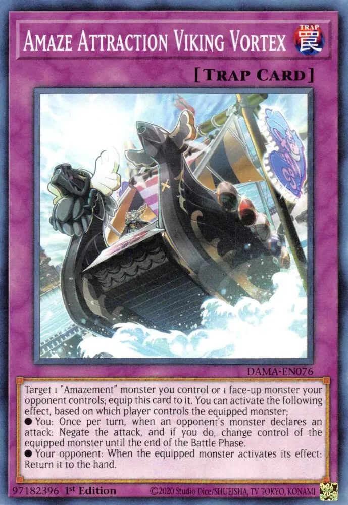 Amaze Attraction Viking Vortex — Dawn of Majesty — Yu-Gi-Oh!