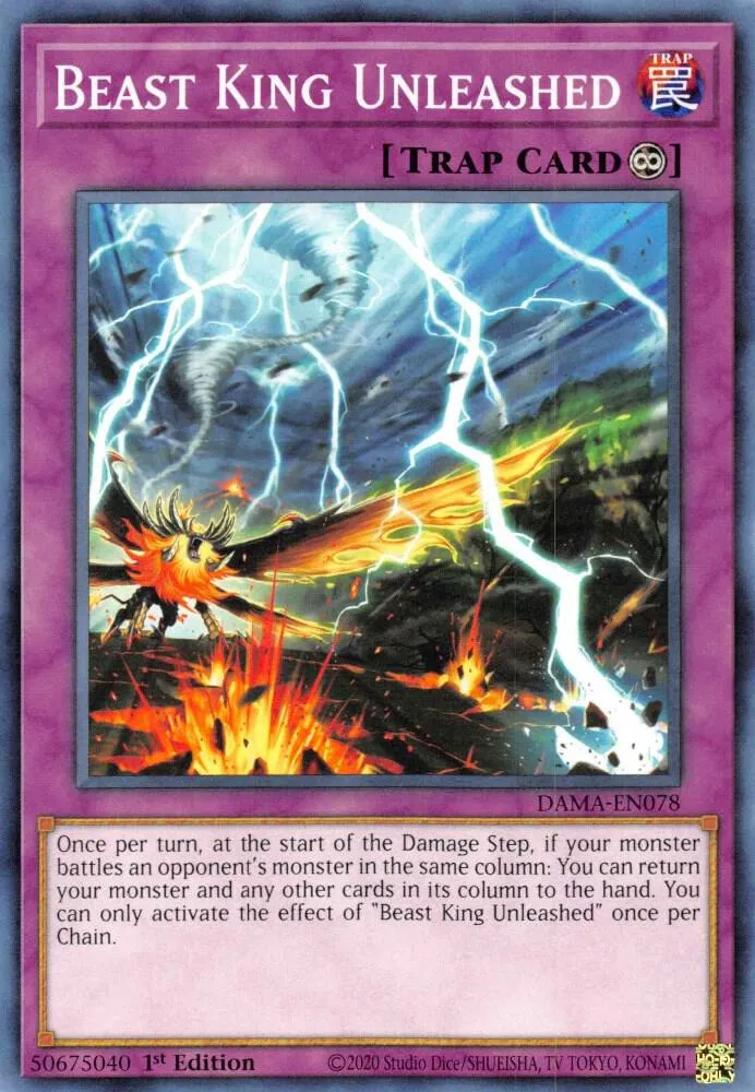 Beast King Unleashed — Dawn of Majesty — Yu-Gi-Oh!