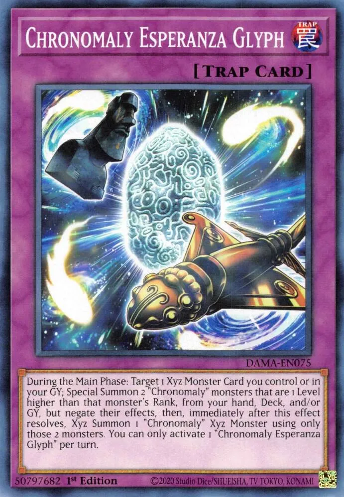 Chronomaly Esperanza Glyph — Dawn of Majesty — Yu-Gi-Oh!