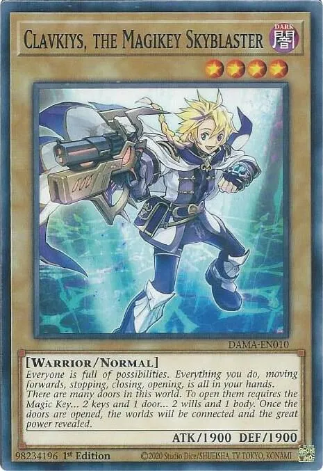 Clavkiys, the Magikey Skyblaster — Dawn of Majesty — Yu-Gi-Oh!