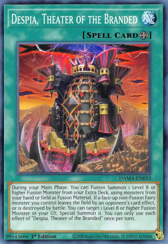 Despia, Theater of the Branded — Dawn of Majesty — Yu-Gi-Oh!