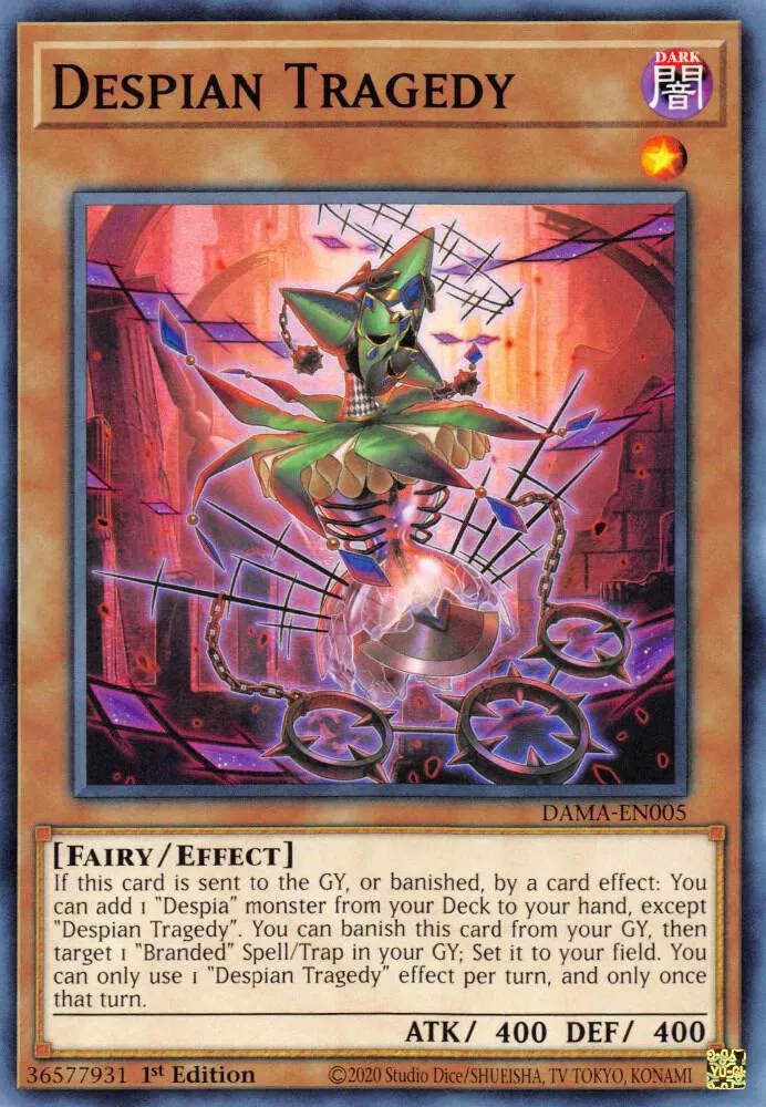 Despian Tragedy — Dawn of Majesty — Yu-Gi-Oh!