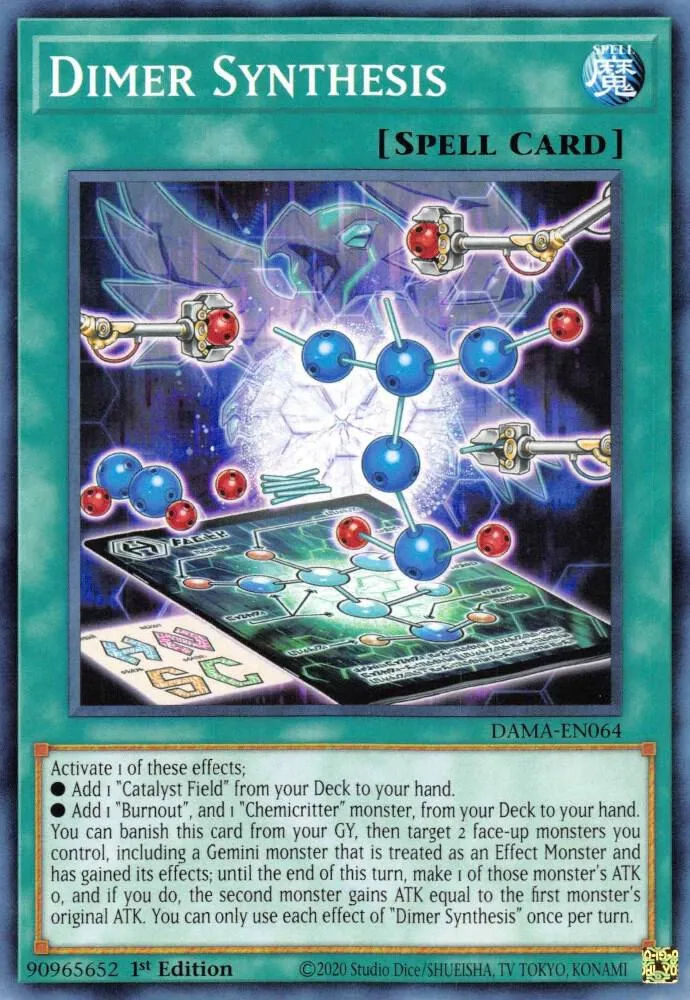 Dimer Synthesis — Dawn of Majesty — Yu-Gi-Oh!