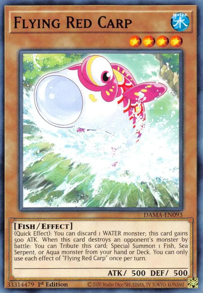 Flying Red Carp — Dawn of Majesty — Yu-Gi-Oh!