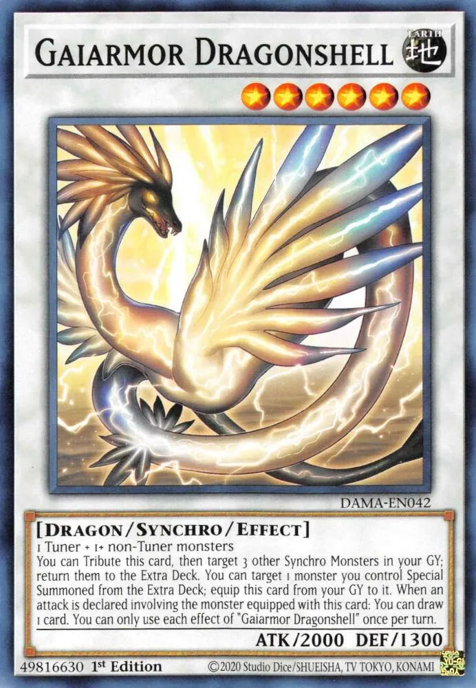 Gaiarmor Dragonshell — Dawn of Majesty — Yu-Gi-Oh!