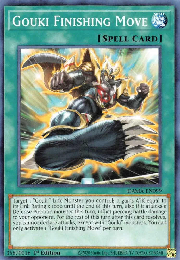 Gouki Finishing Move — Dawn of Majesty — Yu-Gi-Oh!