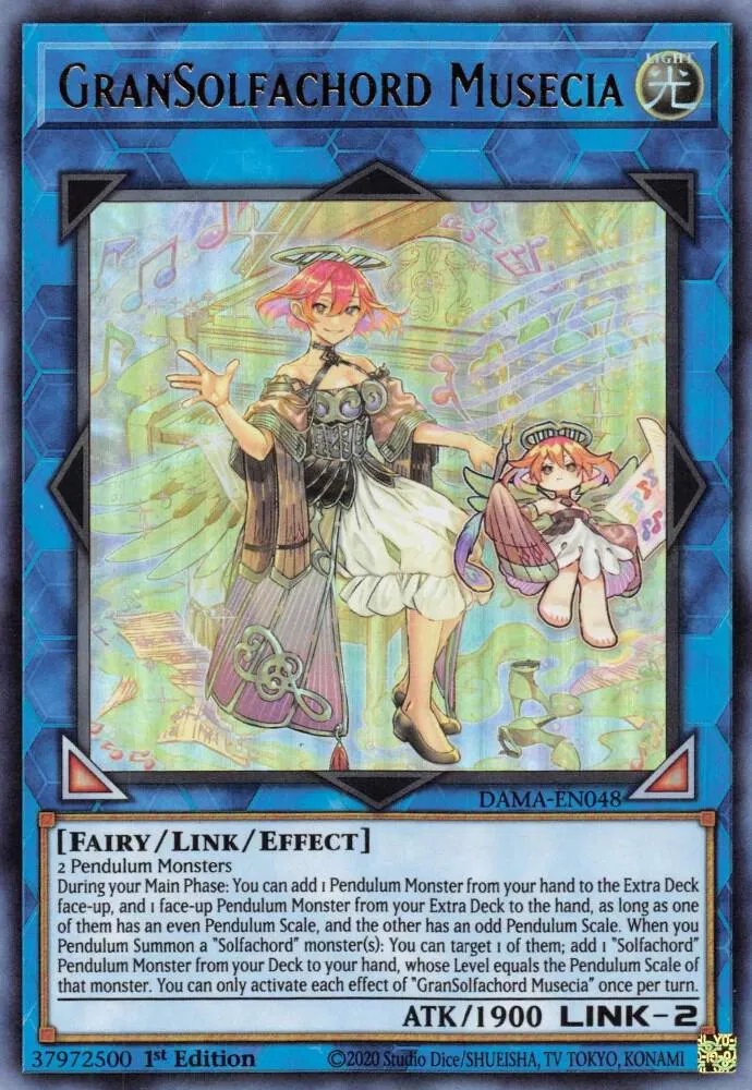 GranSolfachord Musecia from Dawn of Majesty - Yu-Gi-Oh!