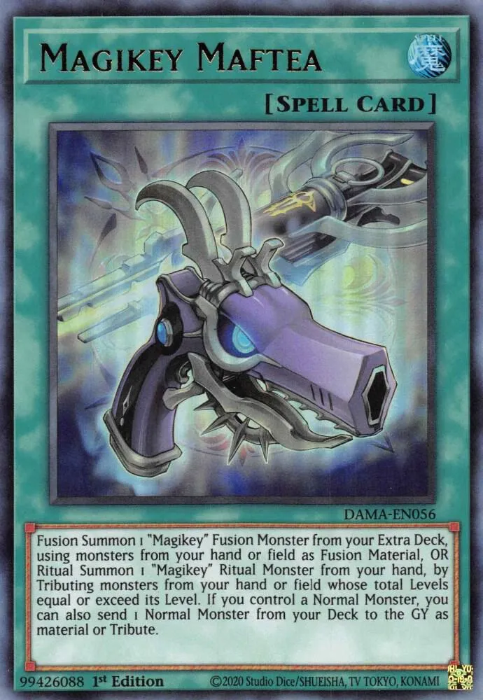 Magikey Maftea — Dawn of Majesty — Yu-Gi-Oh!