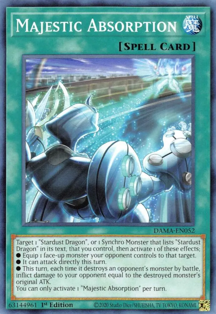 Majestic Absorption — Dawn of Majesty — Yu-Gi-Oh!