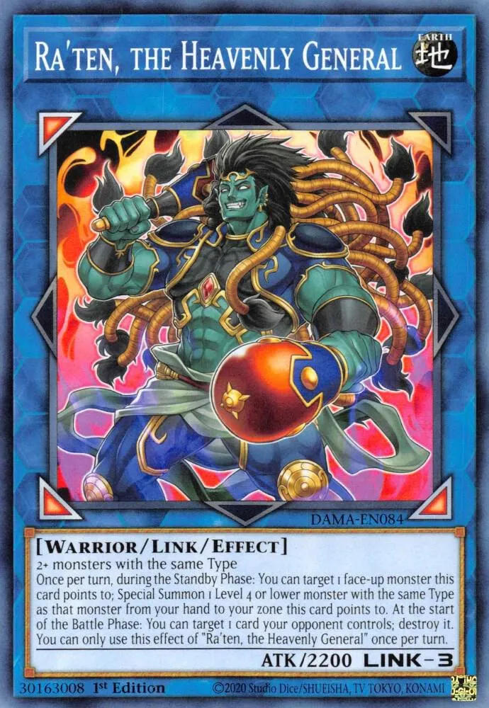 Ra'ten, the Heavenly General — Dawn of Majesty — Yu-Gi-Oh!