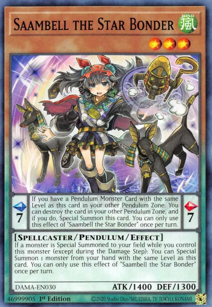 Saambell the Star Bonder — Dawn of Majesty — Yu-Gi-Oh!