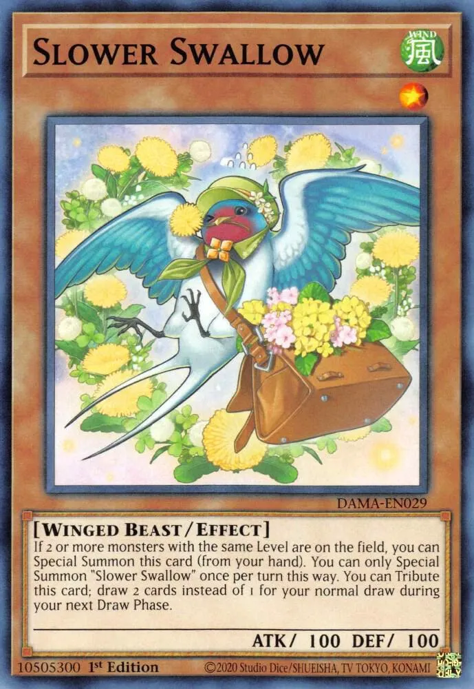 Slower Swallow — Dawn of Majesty — Yu-Gi-Oh!