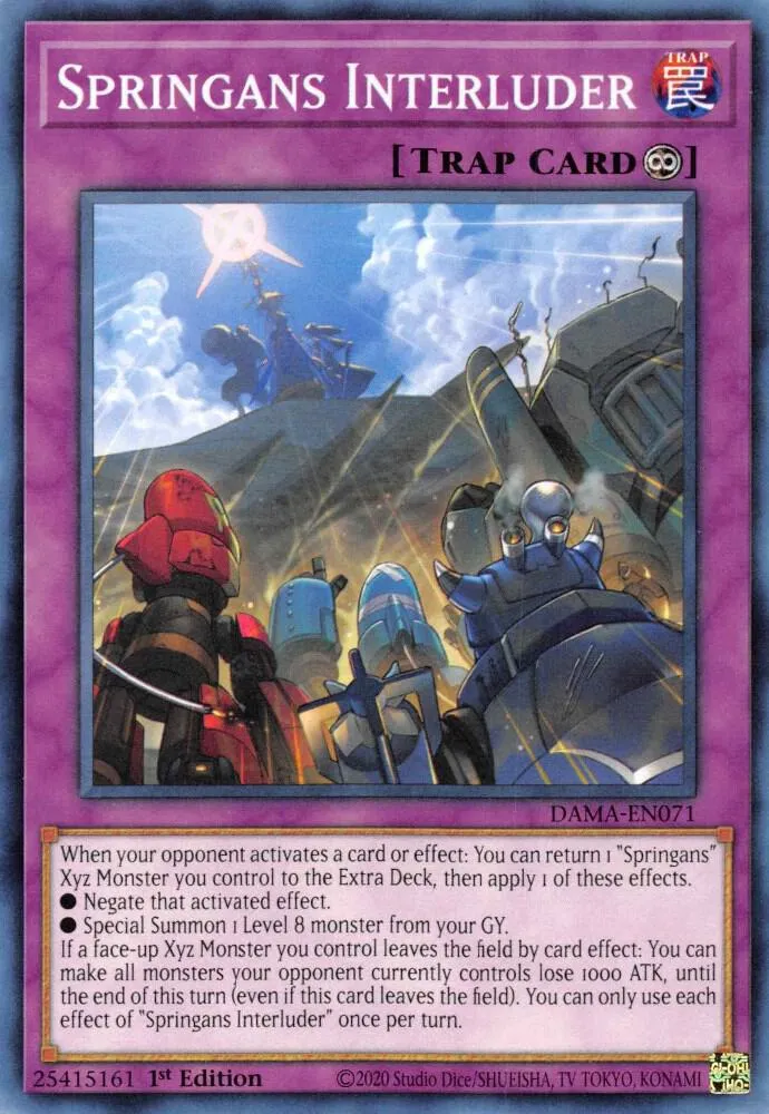 Springans Interluder — Dawn of Majesty — Yu-Gi-Oh!