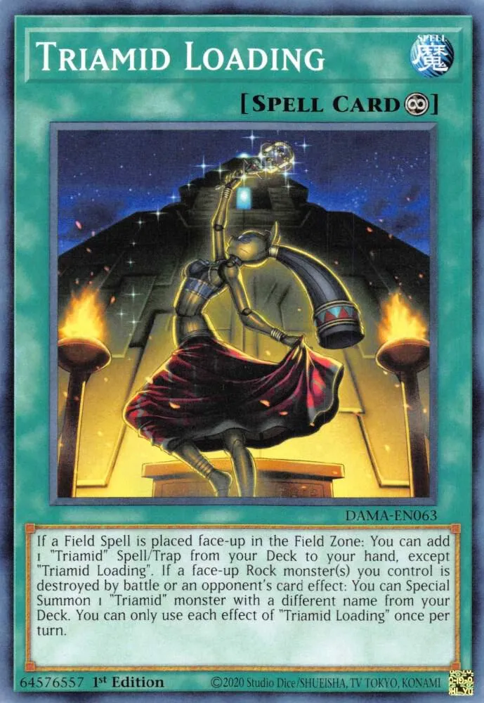 Triamid Loading — Dawn of Majesty — Yu-Gi-Oh!