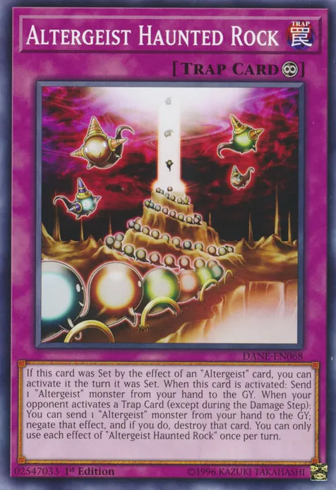 Altergeist Haunted Rock — Dark Neostorm — Yu-Gi-Oh!