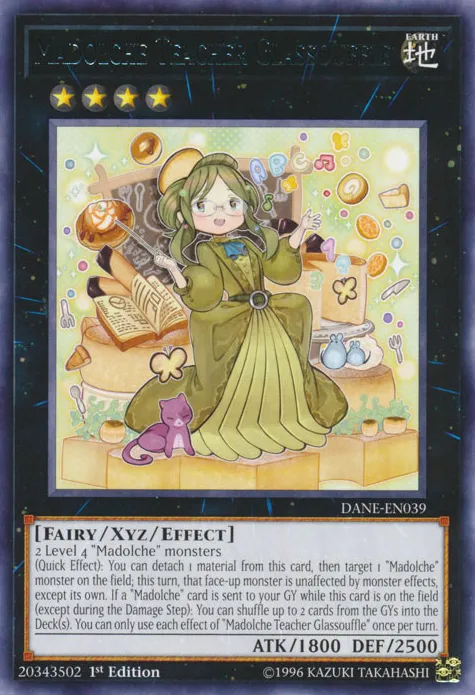 Madolche Teacher Glassouffle — Dark Neostorm — Yu-Gi-Oh!