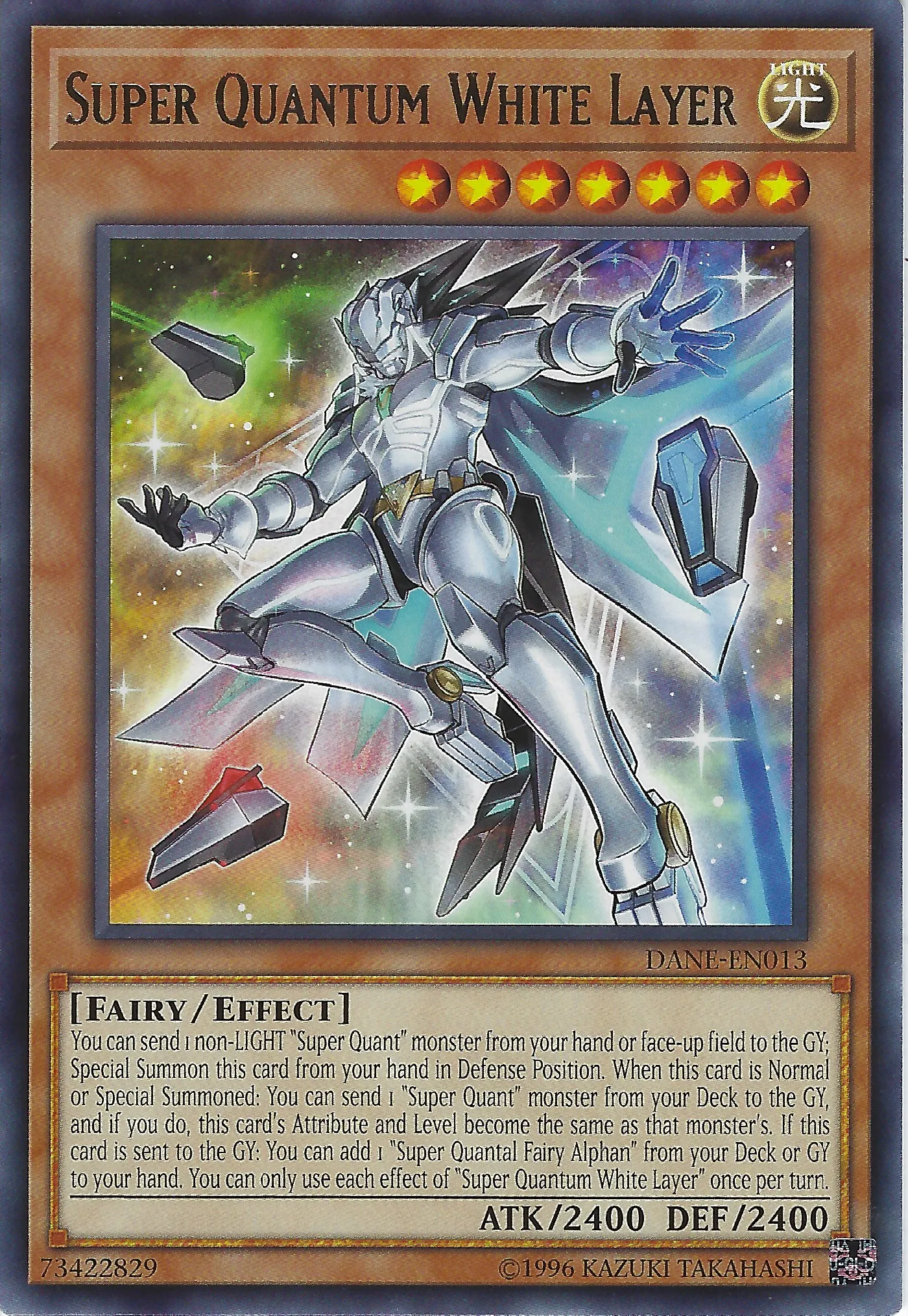 Super Quantum White Layer — Dark Neostorm - Unlimited — Yu-Gi-Oh!