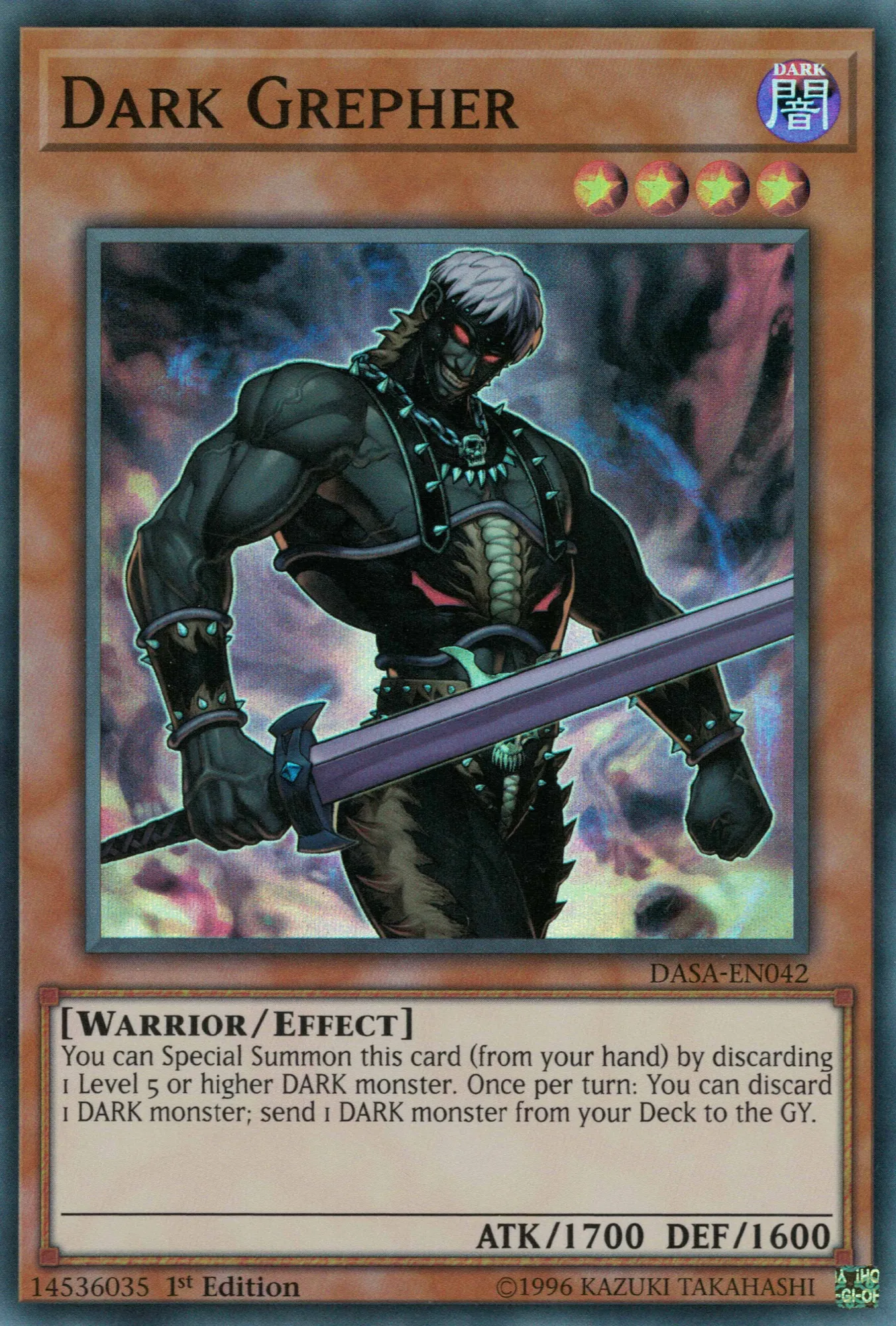Dark Grepher — Dark Saviors — Yu-Gi-Oh!
