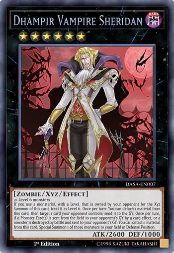 Sheridan Vampire Dhampire from Dark Saviors - Unlimited - Yu-Gi-Oh!