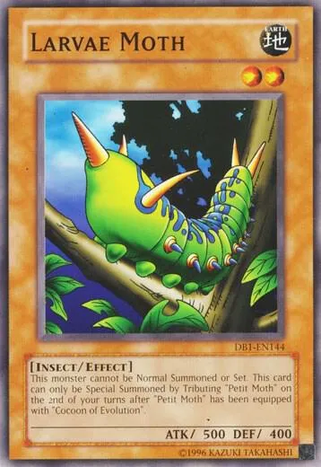 Larvae Moth — Dark Beginning 1 — Yu-Gi-Oh!