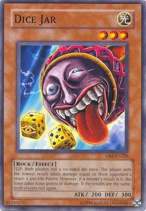Dice Jar — Dark Beginning 2 — Yu-Gi-Oh!