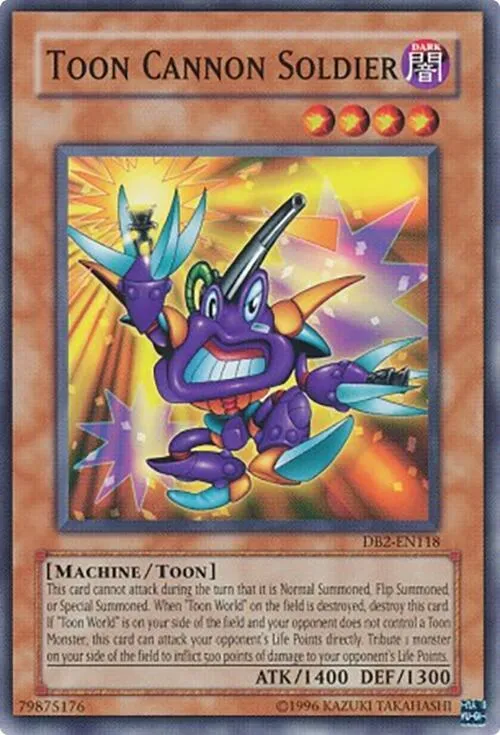 Toon Cannon Soldier — Dark Beginning 2 — Yu-Gi-Oh!